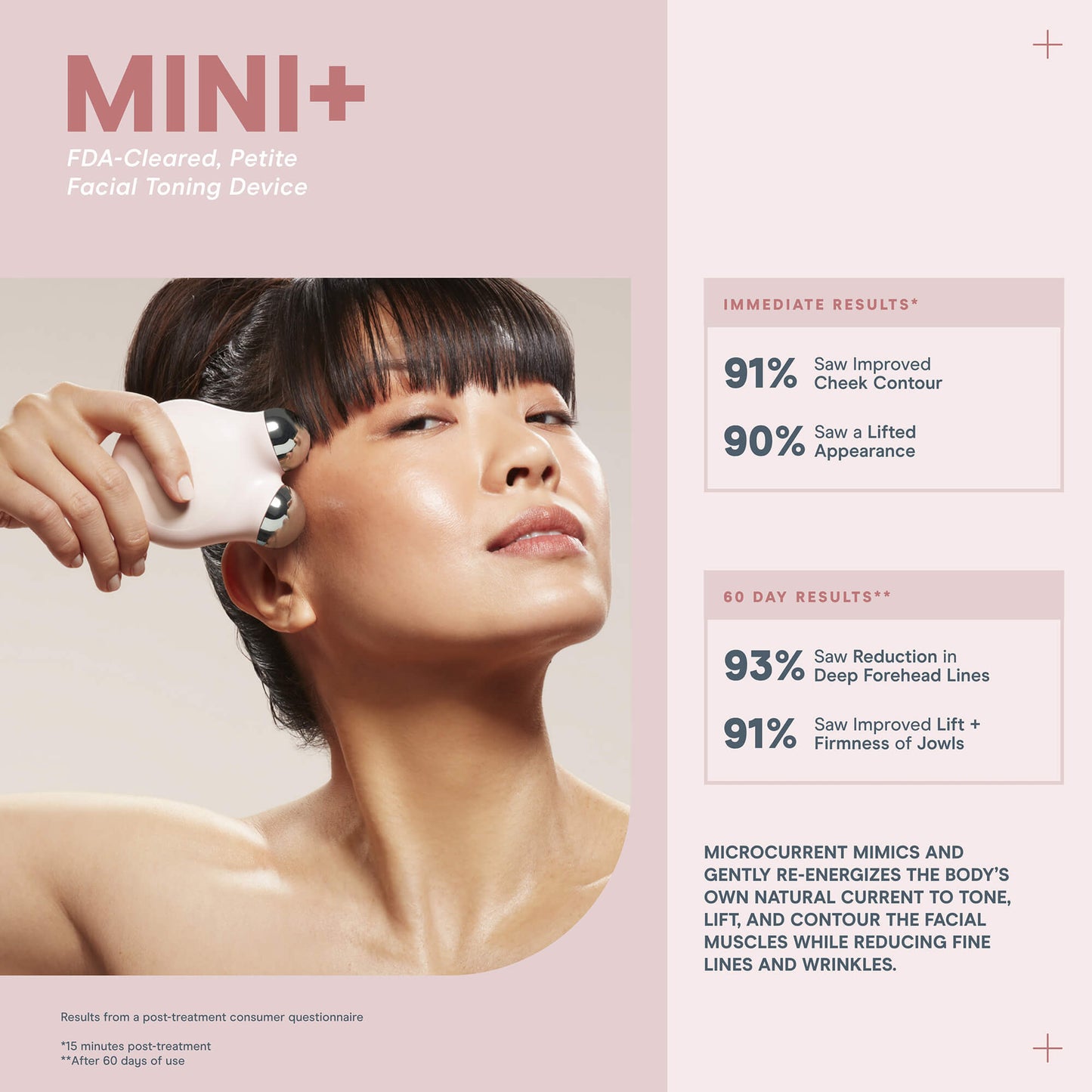 NuFACE Mini+ Device Starter Kit