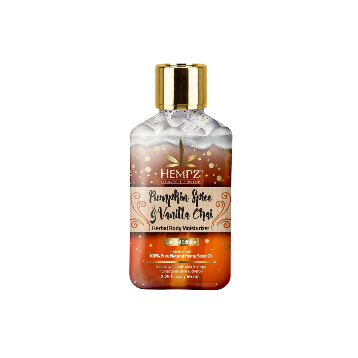 Hempz - Limited Edition Pumpkin Spice & Vanilla Chai Herbal Body Moisturizer