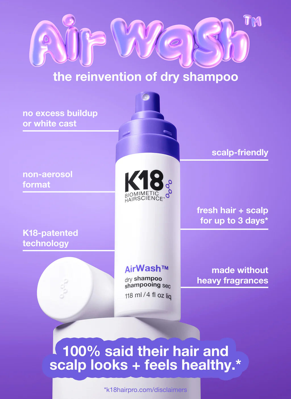 AirWash - Dry Shampoo - Vita Beauty Bar