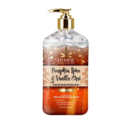 Hempz - Limited Edition Pumpkin Spice & Vanilla Chai Herbal Body Moisturizer