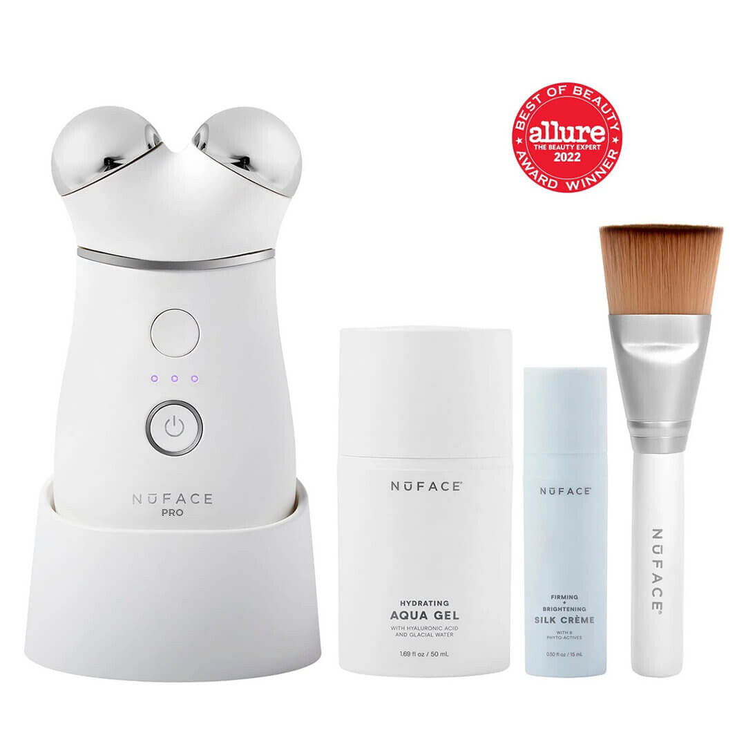 NuFACE Trinity+ Pro Smart Device Facial Toning Kit